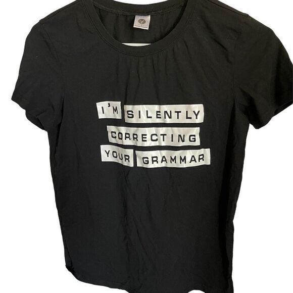 I'm Silently Correcting Your Grammar T-Shirt - Small - Picture 1 of 2
